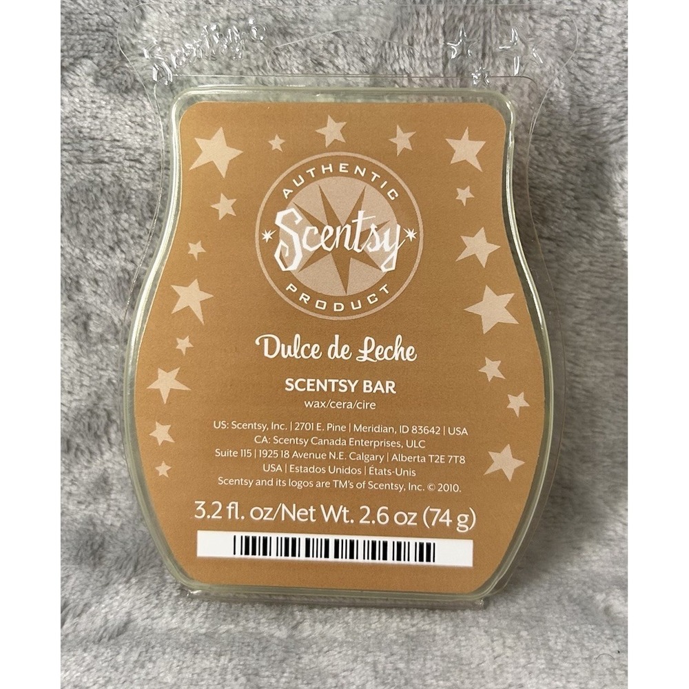 Scentsy Dulce De Leche Wax Bar New Retired Discontinued Fall Scent Sweet Rich